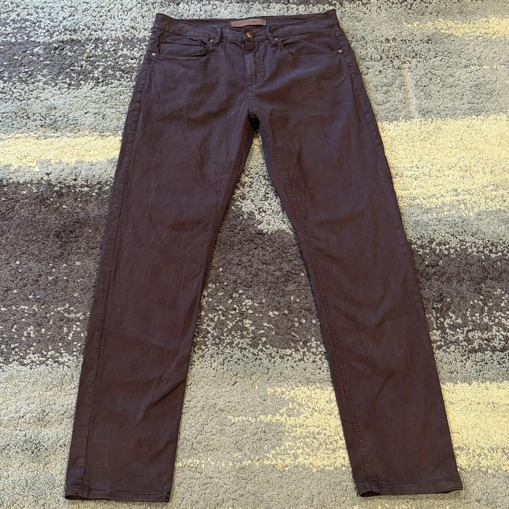Joes Jeans Brixton Blue Chino Khakis Slim Fit Straight Leg Pants Mens 34 Stretch